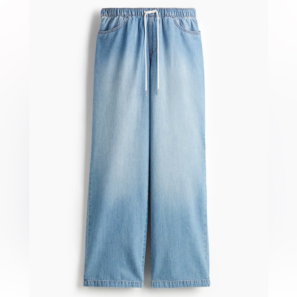 H&M Divided Denim Drawstring Pants